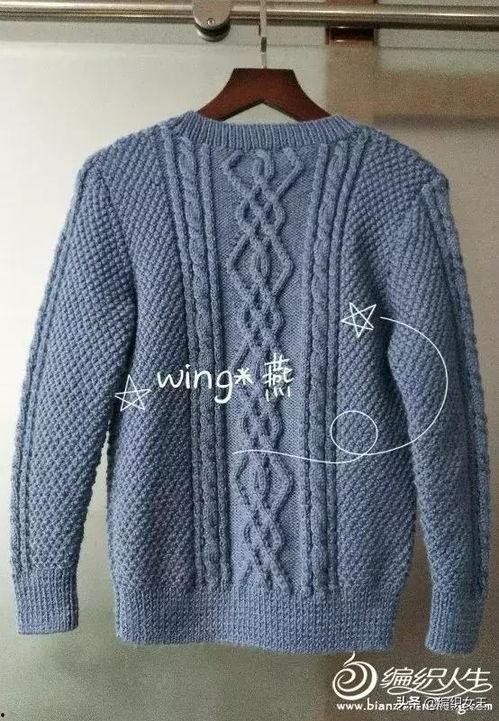 织成人男毛衣视频紫苏,紫苏教你一针一线织就温暖男毛衣
