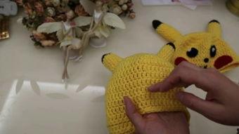 手工粗毛线成人帽子视频,跟随视频学习制作时尚成人毛线帽